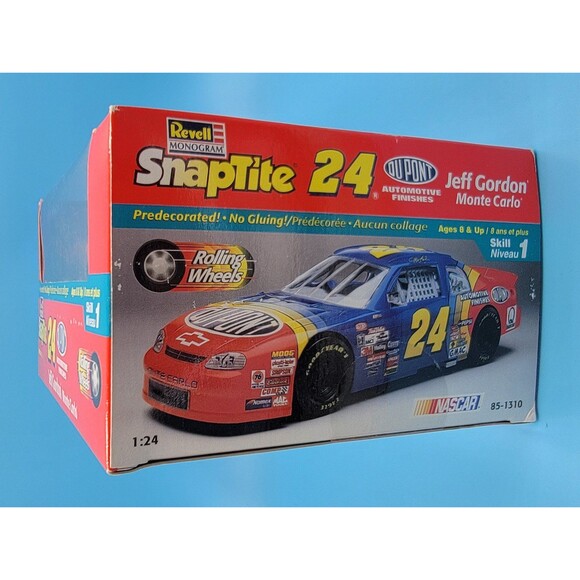 Revell Snaptite #24 Jeff Gordon Monte Carlo Model Kit 1:24 - Picture 1 of 6